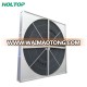 Low cost recuperation air to air heat exchanger for energy recovery ventilation system